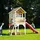 Axi Spielhaus Sarah 370 x 291 x 191 cm Braun
