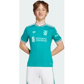 adidas FC Liverpool Ausweichtrikot 2025/26 Kinder grün Gr. 140