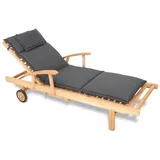 ROG garden-line Liegenauflage 196 x 58 cm grau 1 St.