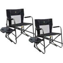 GCI Outdoor Campingstuhl Freestyle Rocker XL Schwarz