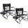 GCI Outdoor Campingstuhl Freestyle Rocker XL Schwarz