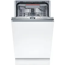 Bosch Serie 4 SPV4EMX24F Einbau-Geschirrspüler (vollintegrierbar, 450 mm, Silber)