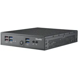 Shuttle Barebone DS50U, Intel Celeron 7305, 2x LAN (1x 2.5Gbit,1x 1Gbit), 1xCOM,1xHDMI,1xD (Intel Celeron 7305), Barebone