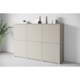 OTTO home Highboard 180 x 125 x 39,5 cm Beige