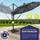 tillvex Premium Alu Sonnenschirm 330 x 330 cm Anthrazit