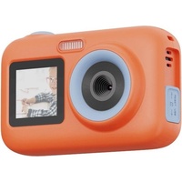 Sjcam FunCam Plus Sportkamera Schwarz (HD), Action Cam, Orange