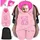Kidiz KIDIZ® Baby Einschlagdecke Babyschale Winter Herbst Babydecke mit Kapuze & Tasche Universal Fußsack kompatibel mit Maxi-Cosi, Römer, Buggy, Kinderwagen & Autositz isolierend gegen Wind, Nässe & Kälte