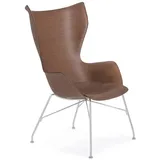 Kartell Sessel braun