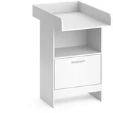 Vicco Leo Wickelaufsatz Schublade Weiß,