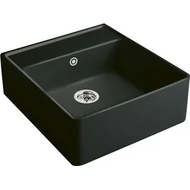 Villeroy & Boch Spülstein Einzelbecken ivory + Excenterbetätigung