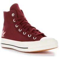 Converse Chuck 70 Scribble Print Logo Sneaker, Burgunder, - 39 EU