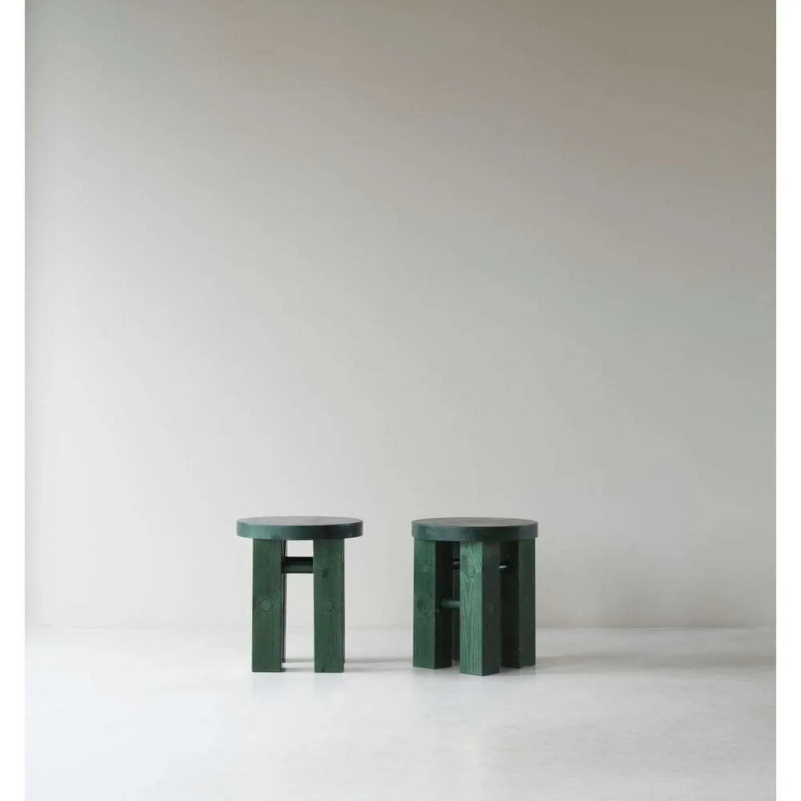 Barstühle Normann Copenhagen, Grün, Holz - 45