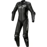 Alpinestars Stella GP Plus Damen 1-Teiler Motorrad Lederkombi, schwarz-weiss, Größe 42