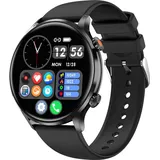 Smartwatch Damen , Herren Fitness Tracker uhr mit Anruffunktion Smartwatch (1,39 Zoll), Fitness Tracker mit Sport SpO2 Pulsuhr, Armbanduhr für iOS...