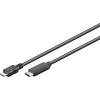 goobay USB 2.0 Adapterkabel Goobay Micro-b/c, 1 m