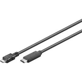 goobay USB 2.0 Adapterkabel Goobay Micro-b/c, 1 m