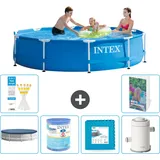 Frame Pool Rund - 305x76 Cm - 7-teilig  S80