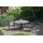 Niehoff Klapptisch Bistro anthrazit rund - 125 cm rund Teak recycled