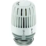 HEIMEIER Thermostat-Kopf K Thermostatkopf-Behördenausführung, 6120-21.500 21 °C, weiß, versetzter/begrenzter Sollwertbereich