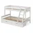 VitaliSpa Etagenbett Everest 120 x 200 cm Kiefer massiv weiß