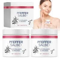 2 Stück Pfeffersalbe Plus,Pfeffersalbe zum Bräunen,Aktiv Pfeffersalbe,Pfeffercreme zum Bräunen,Hautreparatur Pfeffer Salbe mit Plus Arganöl & Collagen