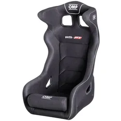 Rennsport-Sitz OMP RS-PT2 FIA 8855-1999 Schwarz