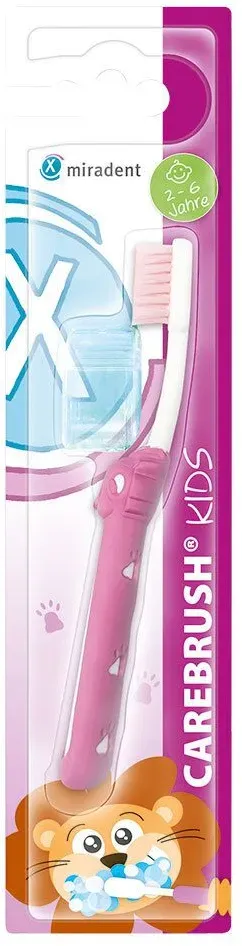 Carebrush® Kids Zahnbürste pink