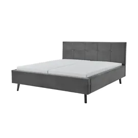 Möbel Kraft Evita 196 x 110 cm Grau