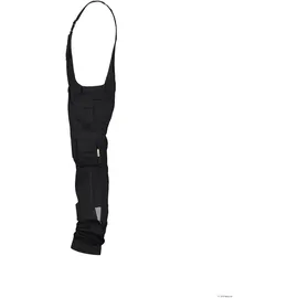 DASSY Stretch-Latzhose mit Stretch und Kniepolstertaschen, schwarz