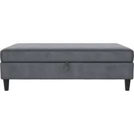 dorel home Hartford Samtvelours anthrazit