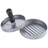 Intirilife Burgerpresse 11,5 cm Edelstahl/Grau