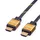 Roline 11.04.5561 Gold High Speed HDMI Kabel 1,0 m