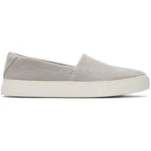 TOMS Kameron Damen Slip-On Drizzle Grey Two Tone Slub 35,5