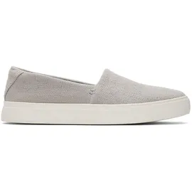 TOMS Kameron Damen Slip-On Drizzle Grey Two Tone Slub 35,5