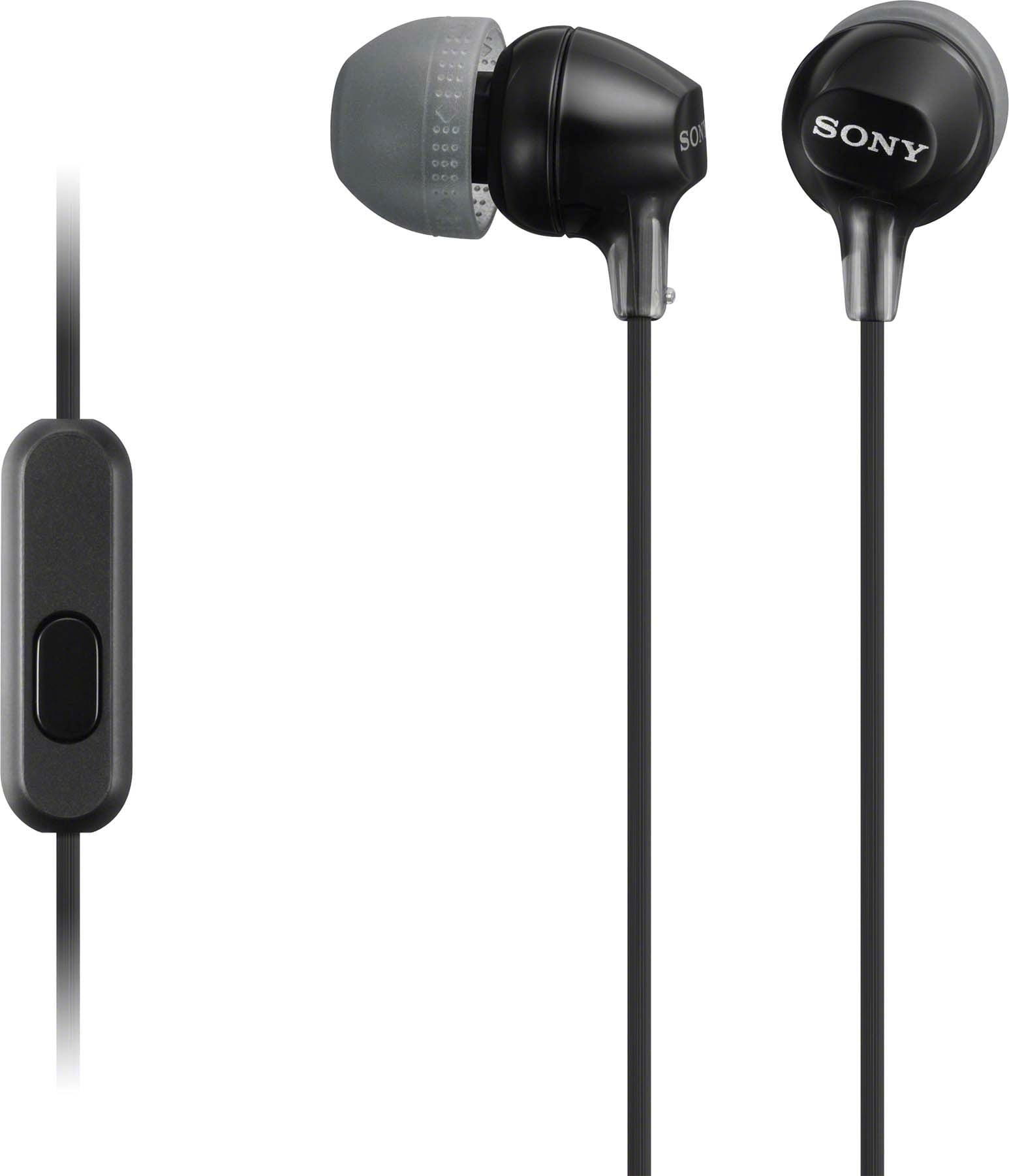 Sony MDR-EX15AP (Kabelgebunden), Kopfhörer, Schwarz