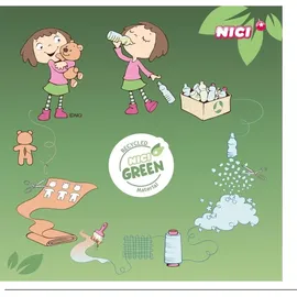 NICI Glubschis Dalmatiner Dottino 15 cm Schwarz/Weiß