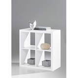 Bega Consult Carryhome »Raumteiler Weiß 77x77x38 cm« Beimöbel erhältlich, Arbeitszimmer, Büroregale, Bücherregale