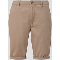 S.Oliver Regular Fit Bermudas mit Leistentasche, Beige, 34