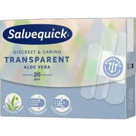 Salvequick Pflaster Transparent Aloe Vera 20 St.