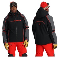 Spyder Skijacke Titan Jacket mit Schneefang schwarz M