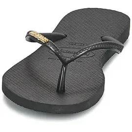 HAVAIANAS Zehentrenner SLIM LOGO METALLIC in Schwarz, /