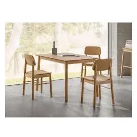 VCM 2er-Set Actona Stuhl Barlow Holz Braun Eiche