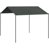vidaXL Gartenpavillon 4 x 4 m Anthrazit