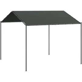 vidaXL Gartenpavillon 4 x 4 m Anthrazit