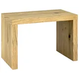 Haku-Möbel Beistelltisch Eiche 50 x 35 x 30 cm