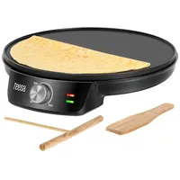 Teesa Pfannkuchenpfanne Elektrische Pfannkuchenpfanne 30 cm 1200 W Temperaturregelung TSA3235
