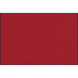 Wash+Dry Fußmatte Scarlet, innen und außen, waschbar, rot (120x180cm)