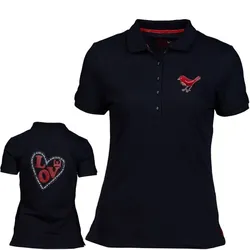 Girls Golf DO WHAT YOU LOVE Damen 1/2 Arm Polo (15145)