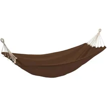 vidaXL Hängematte 260 x 150 cm XL braun