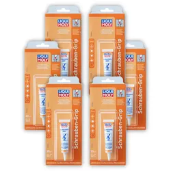 6x 20g LIQUI MOLY 3811 Schraubengrip Schrauben-Grip Reparatur Paste